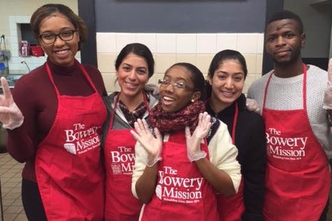 Many of SPEAR's Physical Therapists volunteer at The Bowery Mansion