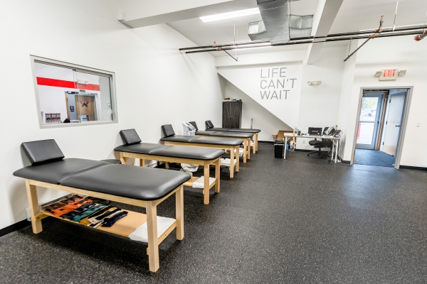 Massage tables for PT treatment