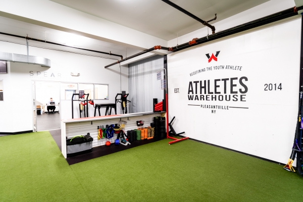 SPEAR and Athlete's Warehouse training space