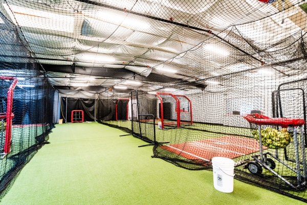 Indoor tennis area at SPEAR's Westchester location