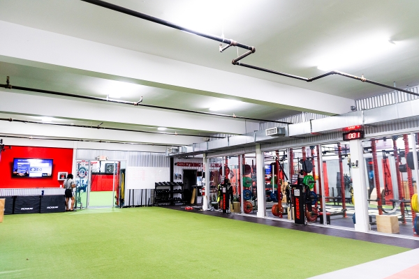SPEAR Physical Therapy and Athlete's Warehouse Indoor Gym area