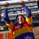 Matthew Dolan during Spartan race