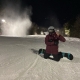 Jesse Ramirez snowboarding