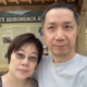 June Chen on a hike with husband
